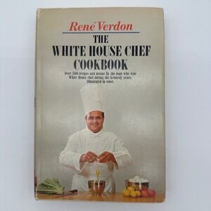 Vintage 1967 The White House Cookbook René Verdon SIGNED First Edition JFK Chef